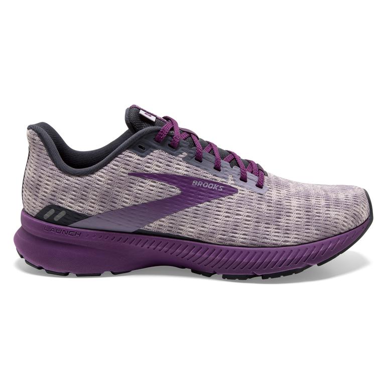 Brooks LAUNCH 8 Light Cushion Road Running Shoes Womens Online - Iris/Ombre/Violet/Purple (JPV836791